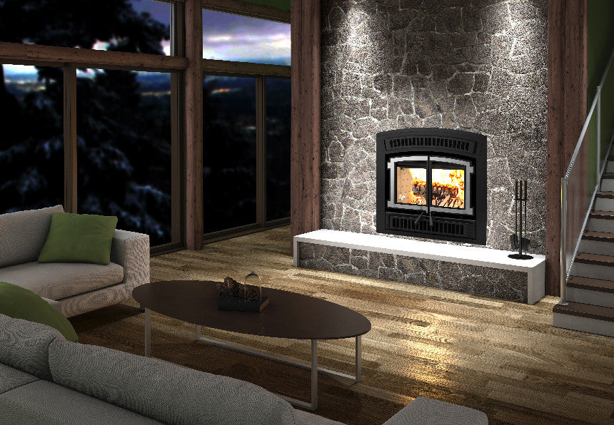 Ventis HE200 Zero Clearance Wood Fireplace – Cheap Chimney