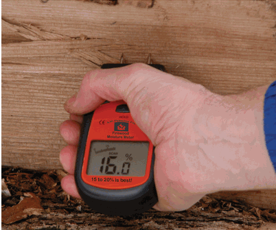 Hearth Country Firewood Moisture Meter - Chimney Liner