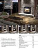 Ventis HE200 Zero Clearance Wood Fireplace - Chimney Liner