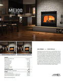 Ventis ME300 Zero Clearance Wood Fireplace - Chimney Liner